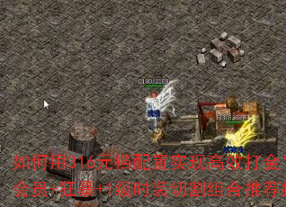 �����316Ԫ������ʵ�ָ�Ч���С��ħ+��Ա+��+1��ʱװ�и�����Ƽ�ָ������