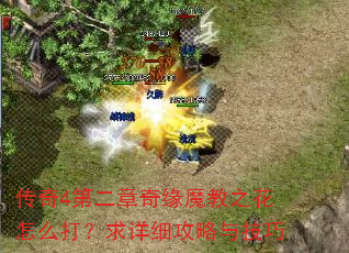 传奇4第二章奇缘魔教之花怎么打?求详细攻略与技巧 传奇4第二章奇缘魔教之花怎么打?求详细攻略与技巧