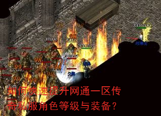 如何快速提升网通一区传奇私服角色等级与装备? 如何快速提升网通一区传奇私服角色等级与装备?