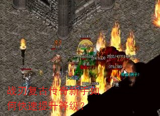 战刃复古传奇新手如何快速提升等级? 战刃复古传奇新手如何快速提升等级?