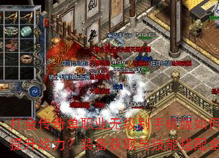 ����浥ְҵ�޼����ֻ�����ο�������ս����װ����ȡ�뼼�ܴ���ȫ����