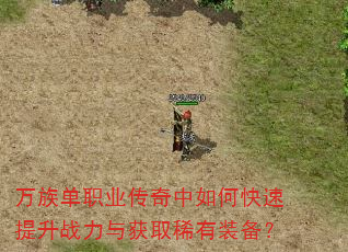 万族单职业传奇中如何快速提升战力与获取稀有装备? 万族单职业传奇中如何快速提升战力与获取稀有装备?